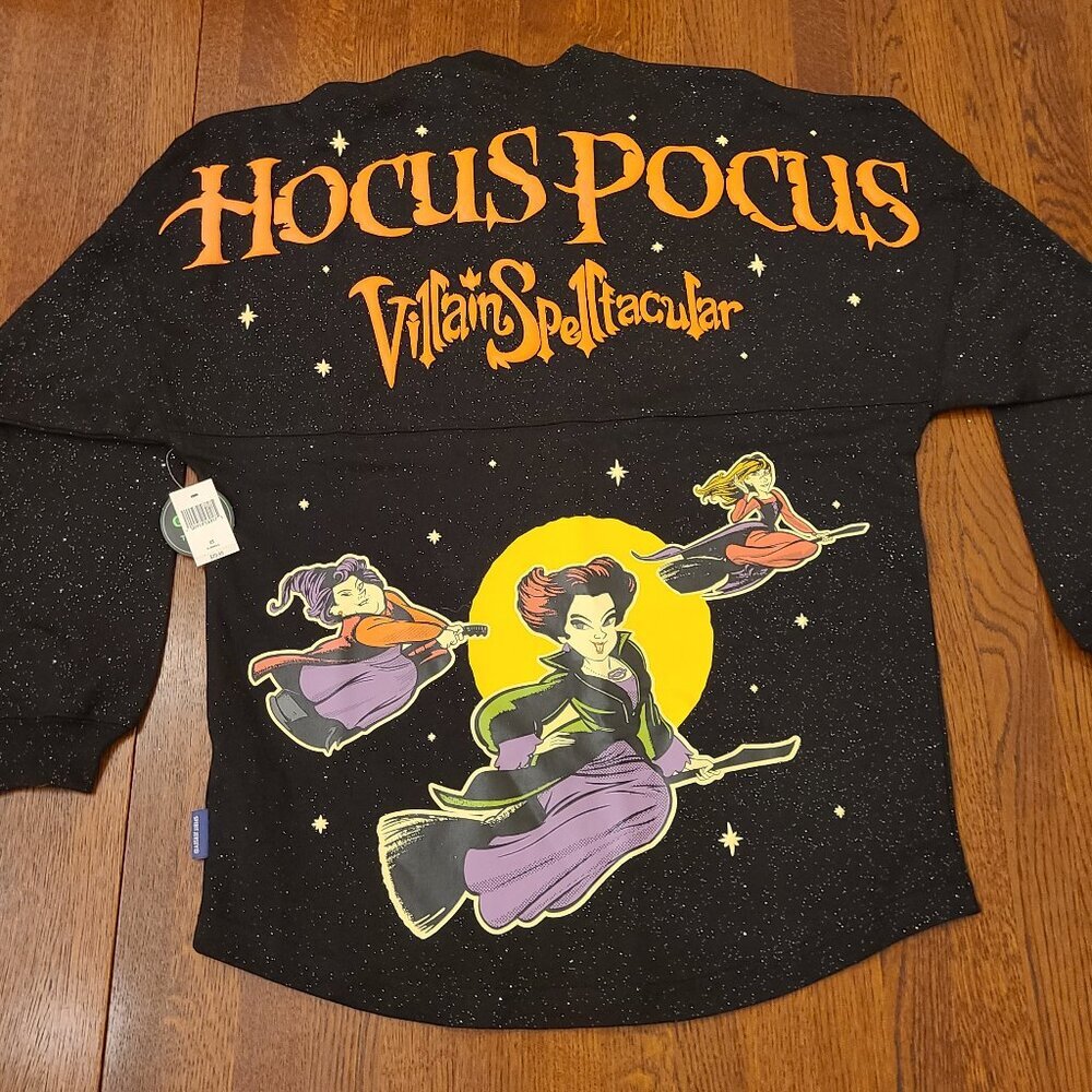 2023 Disney Parks Hocus Pocus Villain Spelltacular Halloween Spirit Jersey XS